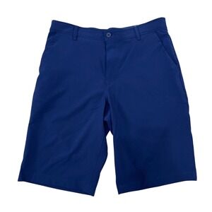 IZOD Boys Medieval Blue Flat Front Performance Golf Shorts Size 20 Regular NWT